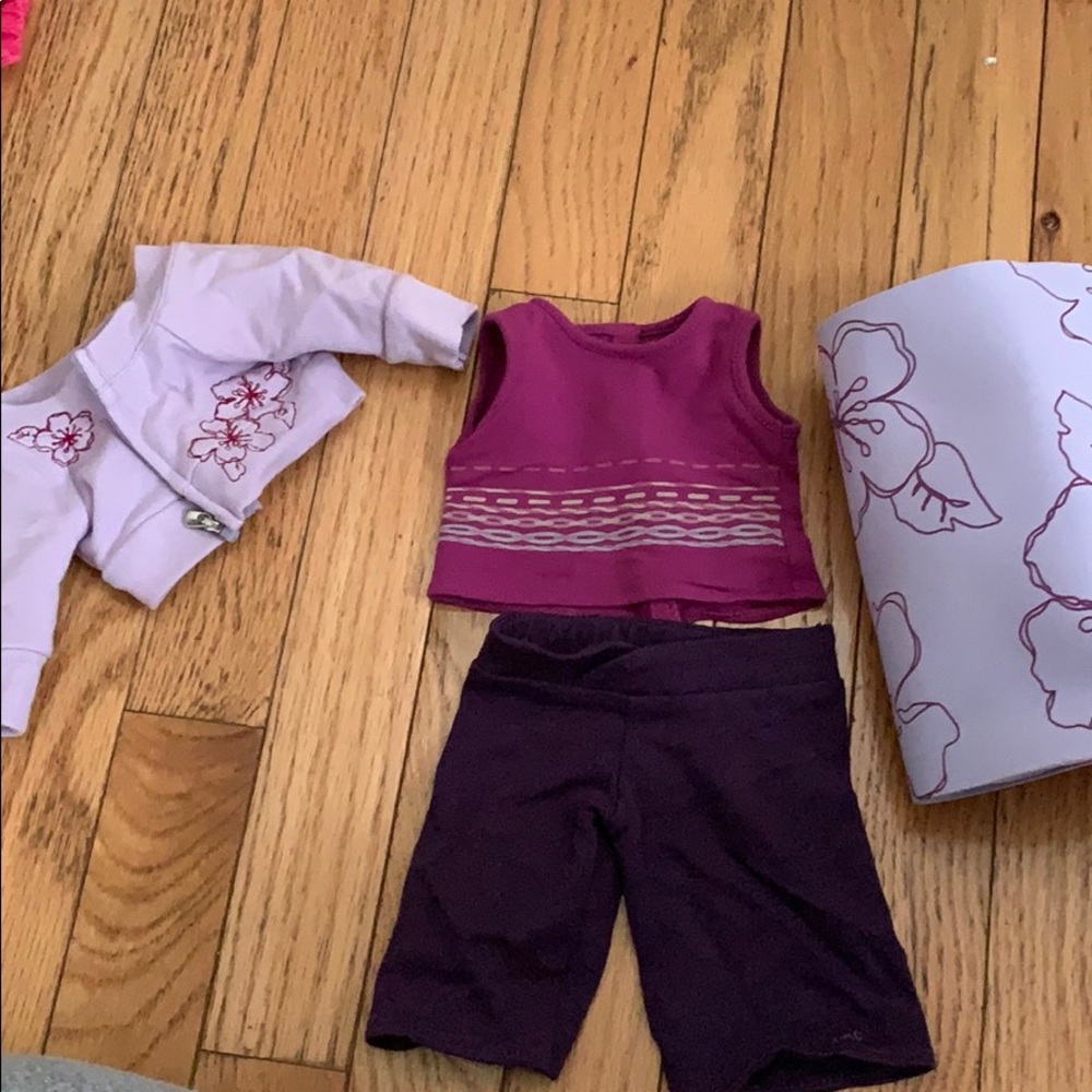 American Girl Yoga Set